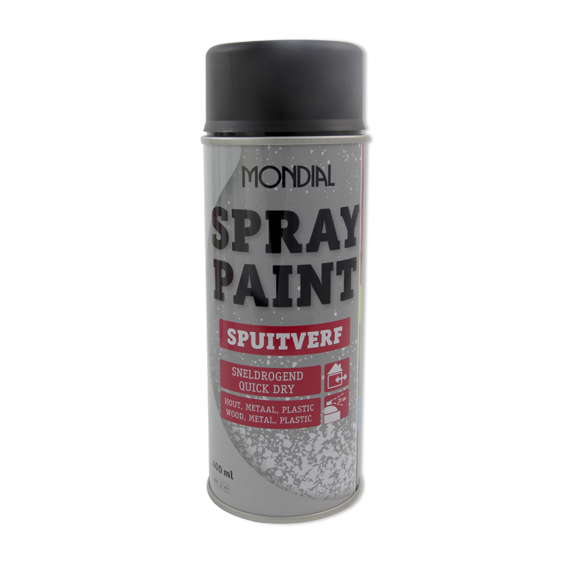bungeejumpen Uitverkoop energie Spuitbus verf Mondial Spray Paint Ral 9005 Zijdeglans Zwart – Arjen Reitsma